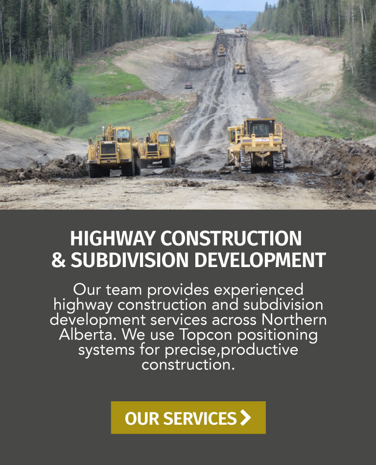 Highway Construction & Subdivision Development - La Crete