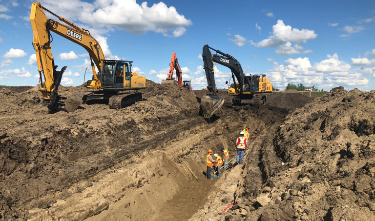 Northern Road Builders - Subdivision Development - La Crete, Alberta